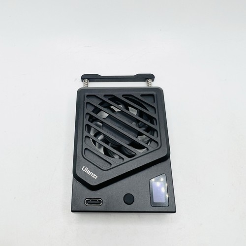 ULANZI Camera Cooling Fan Black New, Spring Telescopic Mounting Adjustable - Picture 5 of 6