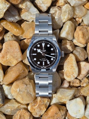 Tudor Black Bay 36 79500 Black Dial 36mm Smiley Steel Box
