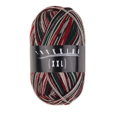 Atelier Zitron Sockenwolle Trekking (XXL) 4-fach Color Weihnachtsfarbe 758