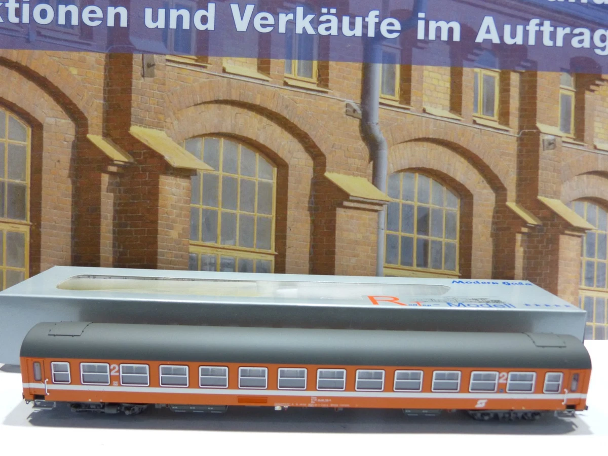 RAILTOP MODELL voiture voyageurs 2ième classe UIC X vert OBB 32205 NEUF