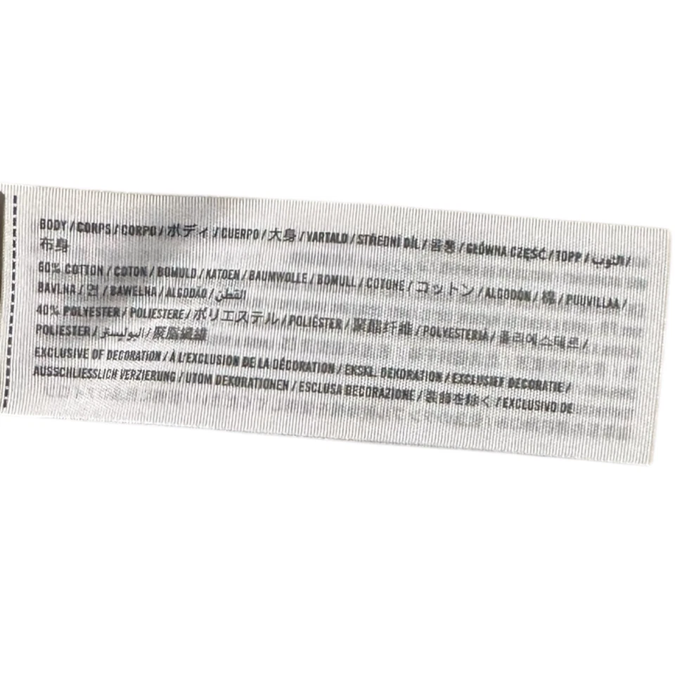 Abercrombie Kids 5/6 Mustard Long Sleeve Shirt Floral Logo Graphic Tee Youth - Image 4 of 4