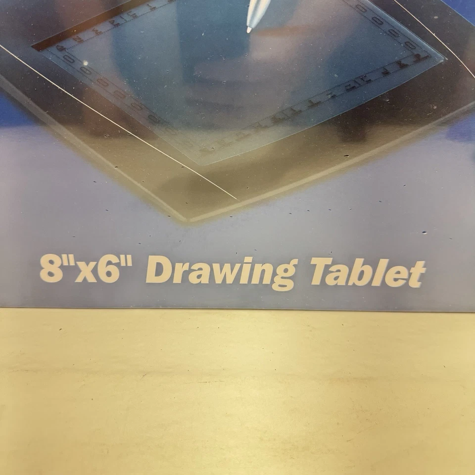 DigiPro Drawing Tablet WP8060 8" x 6" USB Graphics Tablet Cordless New & Sealed - Image 2 of 4