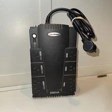 CyberPower 550VA Uninterruptible Power Supply UPS Surge Protector-SS894