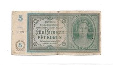 5 Kronen 1942  (4) Böhmen und Mähren 