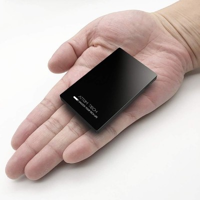 Dual USB Output Super Slim Power Bank Ultra Thin, 3000mAh Portable Charger Mi...