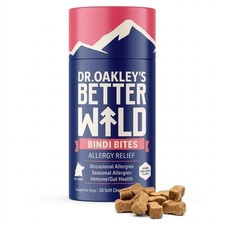 BETTER WILD Natural Allergy Relief Chews calm skin, boost immunity - 30 Chews