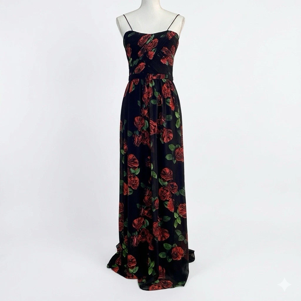 maxi long sleeve casual dress Floral Print Long Sleeve Maxi Dress