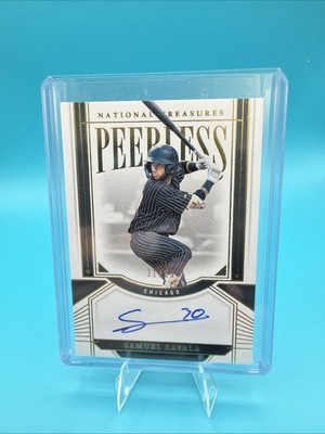 Samuel Zavala - 2025 National Treasures - Peerless Auto /99 - White Sox