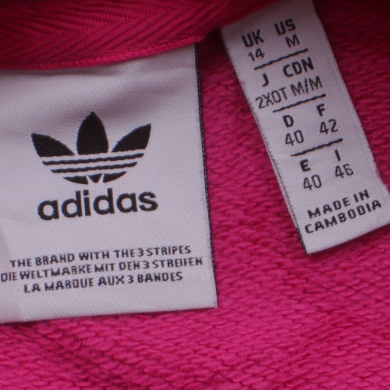 Adidas Pink Sweatshirt Womens M image 4