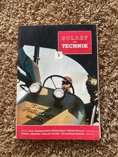 Soldat und Technik Nr.1 aus 1958 BMVg, altes Heft, alte Zeitschrift Bw Orden