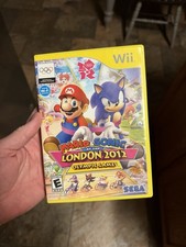 Mario & Sonic at the London 2012 Olympic Games Nintendo Wii Game & Case