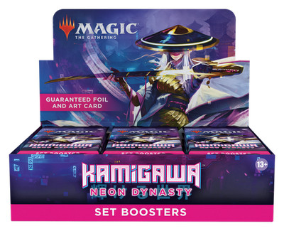 Kamigawa Neon Dynasty Set Booster Display englisch MtG Magic the Gathering