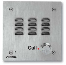 Viking Electronics Stainless Steel Handsfree IP Phone TDVK-E-30-IP Voice-over-ip