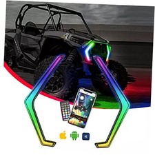 RZR LED Turn Signal Light Amber, Dream Chasing Color DRL, Front Fang Light