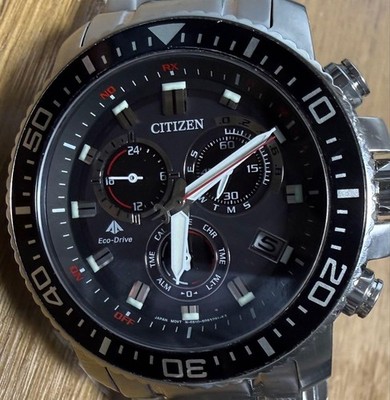 Citizen PMP56 3051 ProMaster Land Radio Controlled Watch Timepiece Steel
