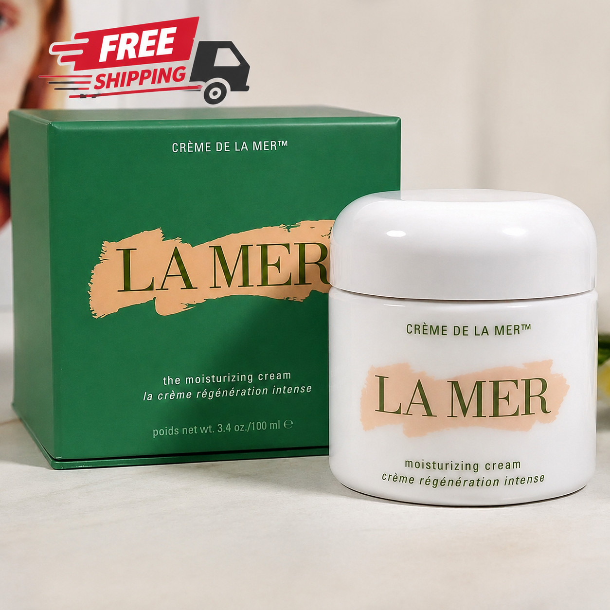 La Mer Crème de la Mer The Moisturizing Cream 3.4 oz / 100 ml – New in Box