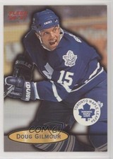 1996-97 Fleer ( Pictured on Front) Doug Gilmour Dave Gagner #107 HOF 0q3