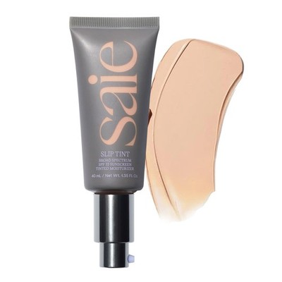 Saie Slip Tint Tinted Moisturizer with SPF 35 - Light Coverage, Glowy Skin Ti...