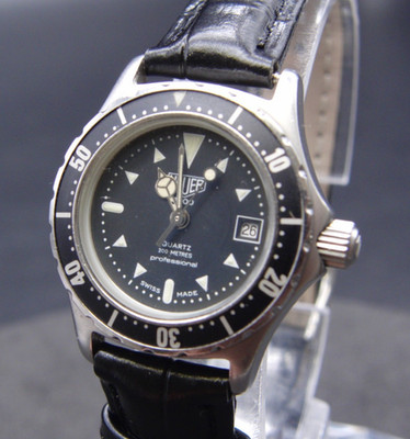 Tag Heuer 2000 Professional Quartz 973.008 200 Meter Damen Armbanduhr