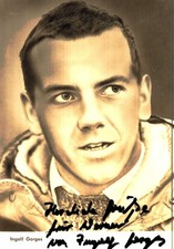 Ingolf Gorges ** Signature Originale Sur Carte ** N 629 C