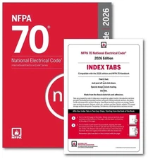 NFPA 70, National Electrical Code (NEC) 2026 Edition + index tab Free Shipping..
