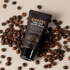 50g Coffee Peel Off Hand Wax Moisturizing Peel-Off Hand Mask Hydrating