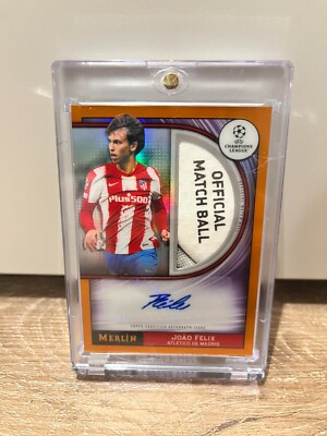 Topps Merlin João Félix auto + relic card (official match ball) | eBay