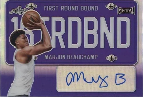 2021-22 Leaf Metal - MarJon Beauchamp #FRB-MJB