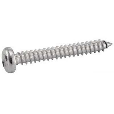 100X Zylinder Blechschrauben m. 2 Löchern Snake Eyes 4.2x25 Edelstahl A2