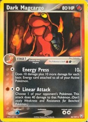 Dark Magcargo 38/109 EX Team Rocket Returns