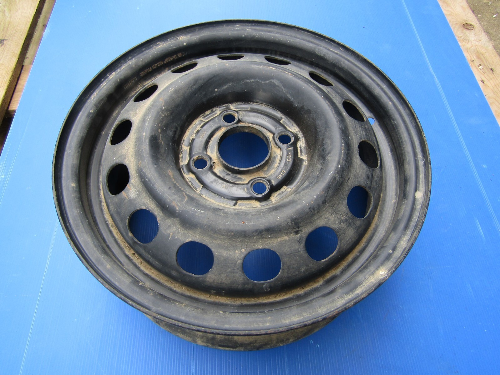 Jante tôle 5.00Jx14H2 Dunlop auto compatible Honda Civic 1987 1991