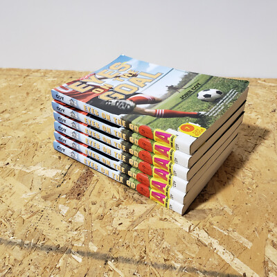 LOT/SET of 6 Ex Library copies Eyes on the Goal a 4 for 4 Paperback by James Coy