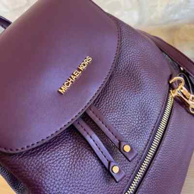 MICHAEL KORS CARGO JET SET MEDIUM BACKPACK GOLD CHAIN  display picture 2