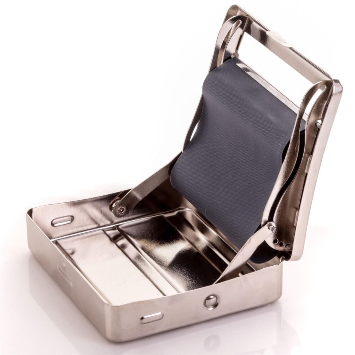 cigarette rolling machine argos Automatic Rolling Machine Tobacco Tin Roller Smooth Blind 3 adjustment FLAT  BASE
