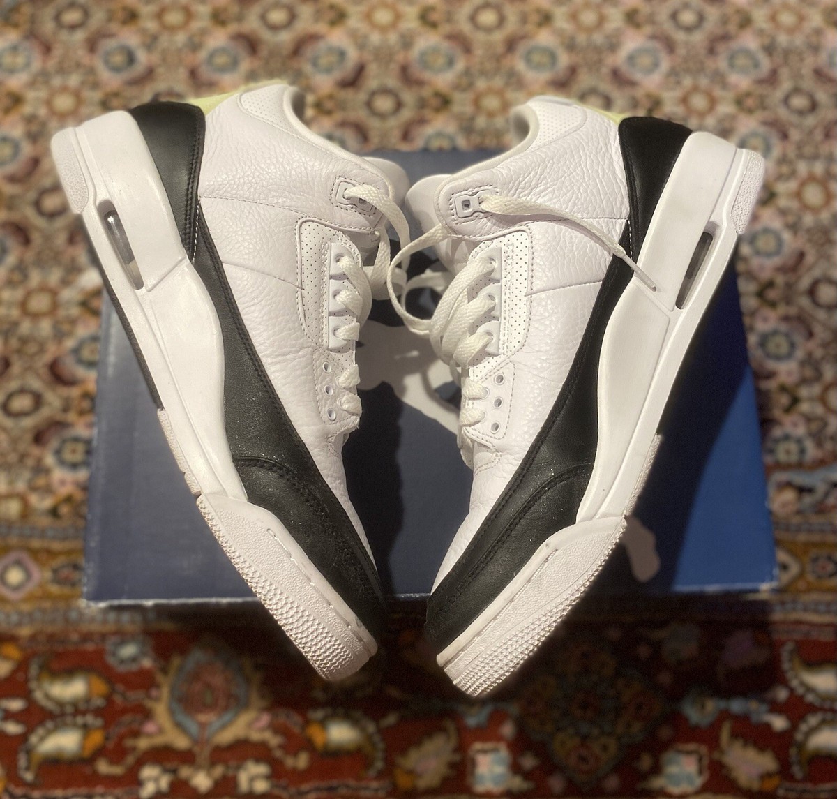 Size 10.5 - Jordan 3 Retro SP x Fragment Design Mid White