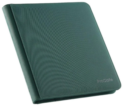 Pro Safe 9-Pocket Zipper PRO-Binder Album Green 360 CCG Pokemon Magic Cards