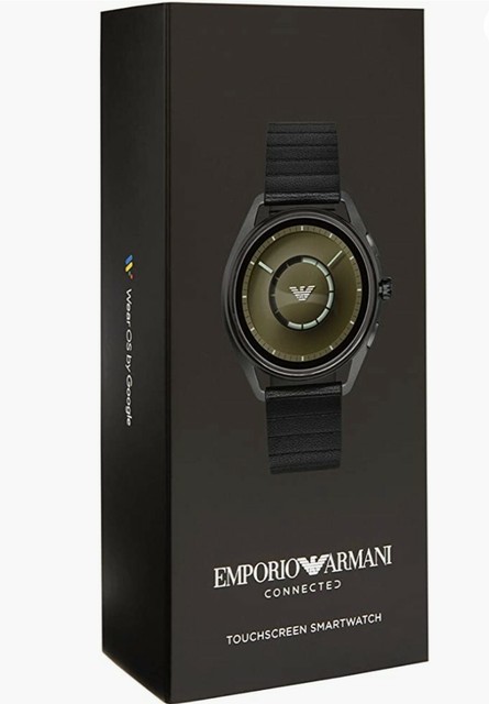 emporio armani men's smartwatch