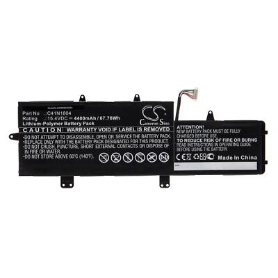 Akku für Asus ZenBook Pro 14 UX480FD-BE051T UX480FD-BE054T 4400mAh 15,4V