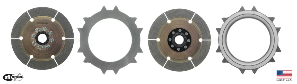 KIT EMBRAGUE AC DOBLE DISCO SE ADAPTA A HONDA ACURA SERIE B B16 B18 B20 750-1000HP Foto 3 de 4