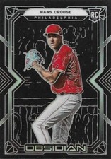 2022 Panini Chronicles Hans Crouse Obsidian
