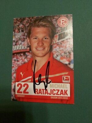 Fortuna Düsseldorf , M. Ratajczak ,11/12 , Autogrammkarte ,Fussball