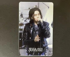 BTS-SOLO DOCUMENTARIES SUGA ROAD TO D-DAY LOTTE CINEMAS PVC PHOTO CARD+TRACKING