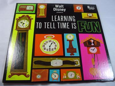 Disney - Learning To Tell Time Is Fun - Excellent Condition 