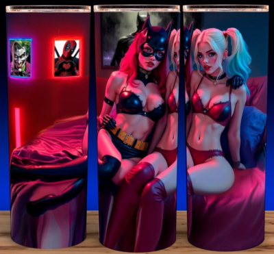 Harley Quinn and Batgirl in Sexy Lingerie Comic Book Cup Mug Tumbler 20oz | eBay Harley Quinn and Batgirl in Sexy Lingerie Comic Book Cup Mug Tumbler 20oz | eBay