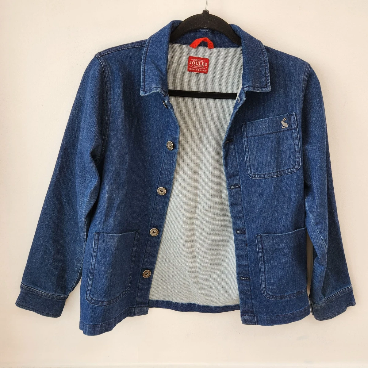Joules Great Britain Peter Rabbit Collection Denim Jacket Shacket