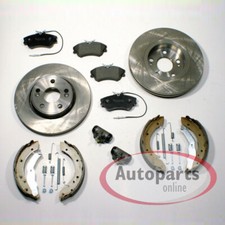 Bremsscheiben Beläge Bremsbacken Set vorne hinten für Renault Espace III