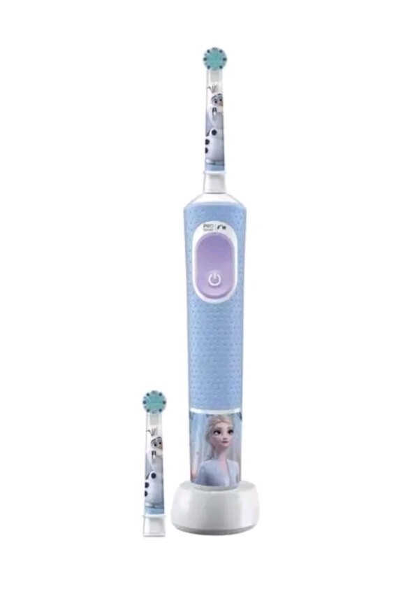 Oral-B Pro Kids Frozen Spazzolino Elettrico + 1 Testina Di Ricambio - Immagine 2