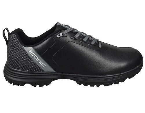 Etonic Negro Zapatos De Golf Para Hombres
