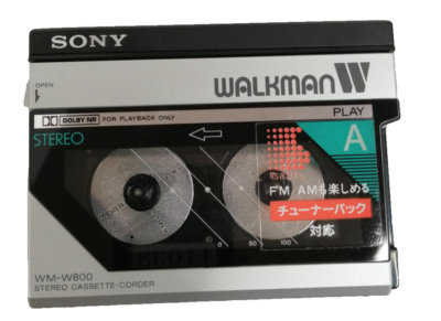 SONY WALKMAN WM-W800 カセットプレーヤー Sony Walkman WM-W800 Cassette Recorder Twin-Deck Repair or Parts