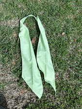 Square Dance Scarf Diner Vintage Green